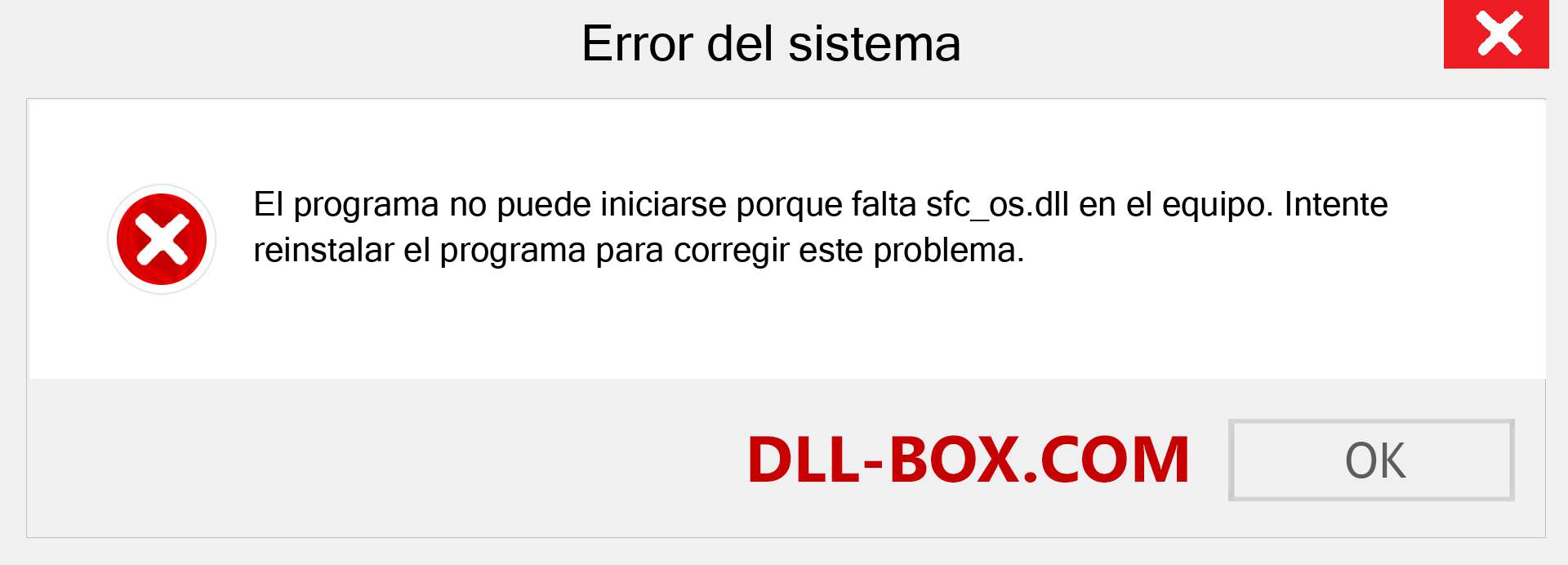 ¿Falta el archivo sfc_os.dll ?. Descargar para Windows 7, 8, 10 - Corregir sfc_os dll Missing Error en Windows, fotos, imágenes